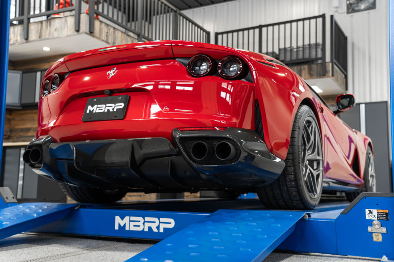 MBRP Ferrari 812SF/812GTS/F12 / 3in Resonator Delete X-Pipe - T304