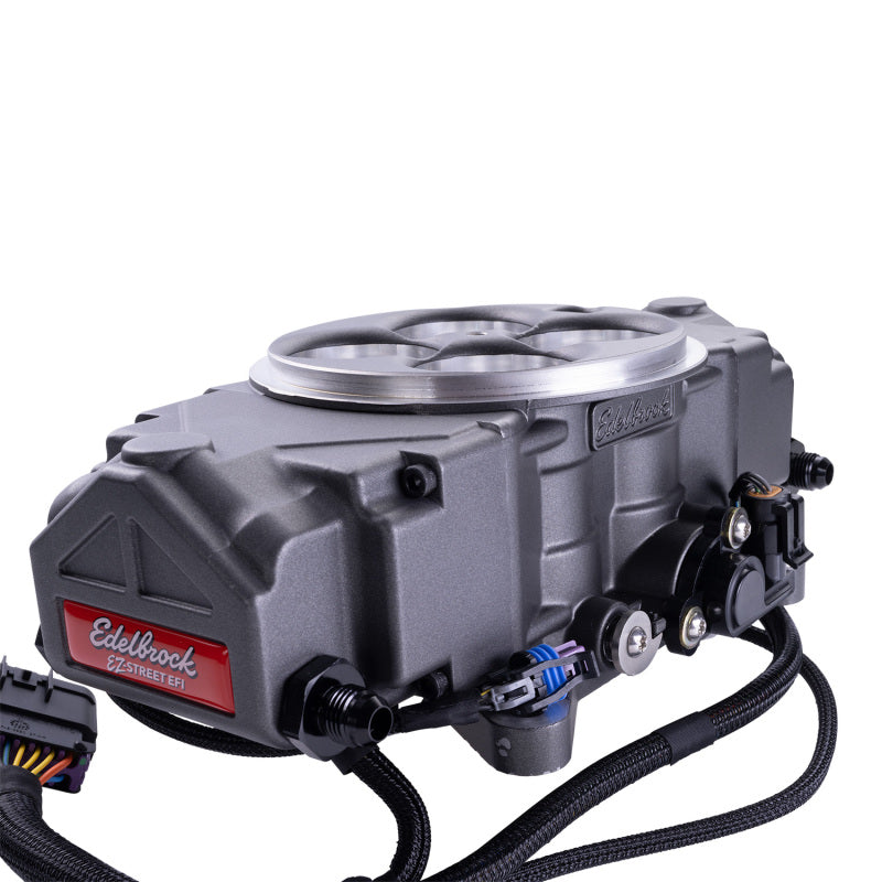 Edelbrock 30700BLK EZ-Street EFI System - Black Graphite