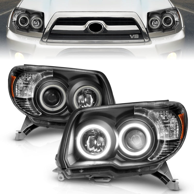 ANZO 2006-2009 Toyota 4Runner LED Projector Headlights