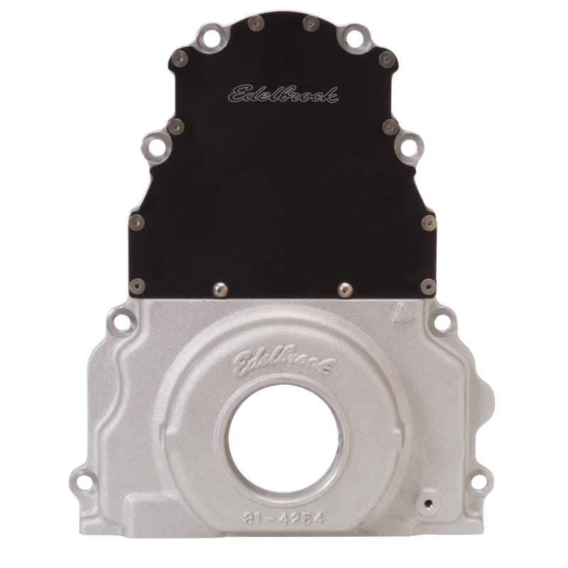 Edelbrock 4254 Timing Cover 2-Piece for GM Gen 3 LS-Series