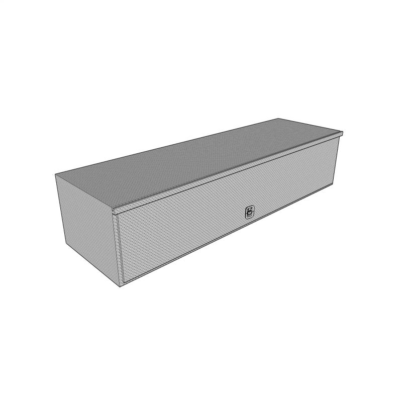 Westin 80-HTB48 Brute HD Top Sider 13 in x 48 in with flip up Door Aluminum