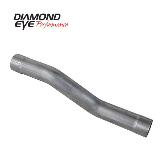 Diamond Eye 510203 4in Muffler Delete Pipe (image shown is the 510216 sibling part)