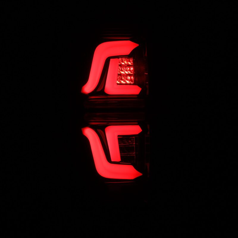 AlphaRex 657020 17-19 Ford F250 Super Duty PRO-Series LED Tail Lights Red Smoke (w/o Blind Spot Sensor)