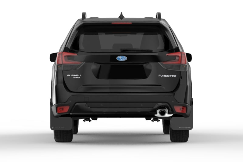 Rally Armor UR Mud Flaps - 2019-2021 Subaru Forester - Black/Grey Logo - #MF52-UR-BLK/GRY
