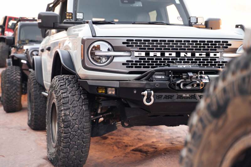 DV8 Offroad 21-23 Ford Bronco Spec Series Front Bumper - #FBBR-05