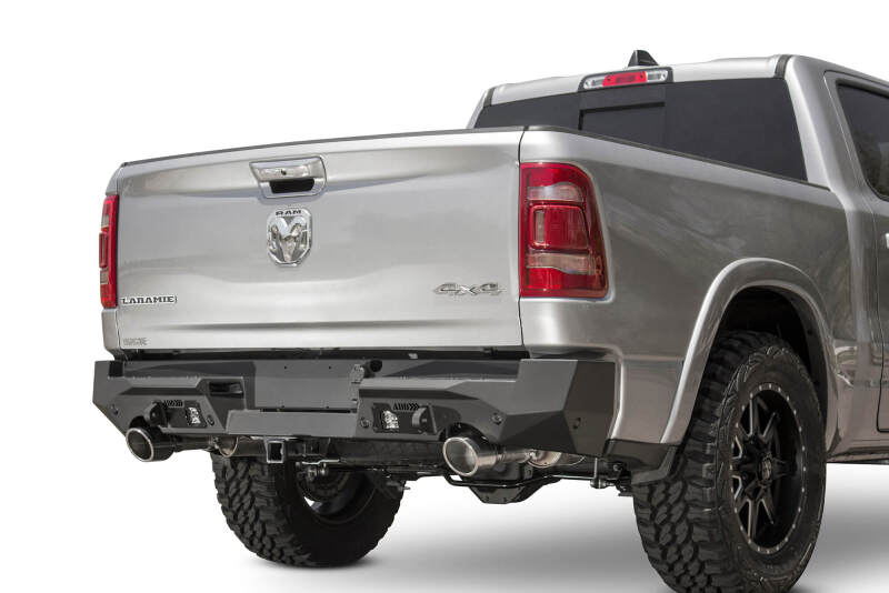 Addictive Desert Designs for 2019 Ram 1500 Hammer Stealth Fighter Rear Bumper w/ 6 Sensor Cutouts