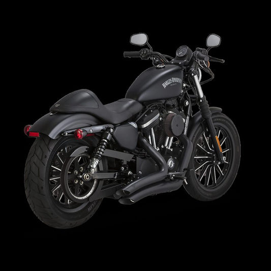 Vance & Hines 46367 Big Radius 2-2 PCX Exhaust Black for 2014-2022 Harley-Davidson Sportster