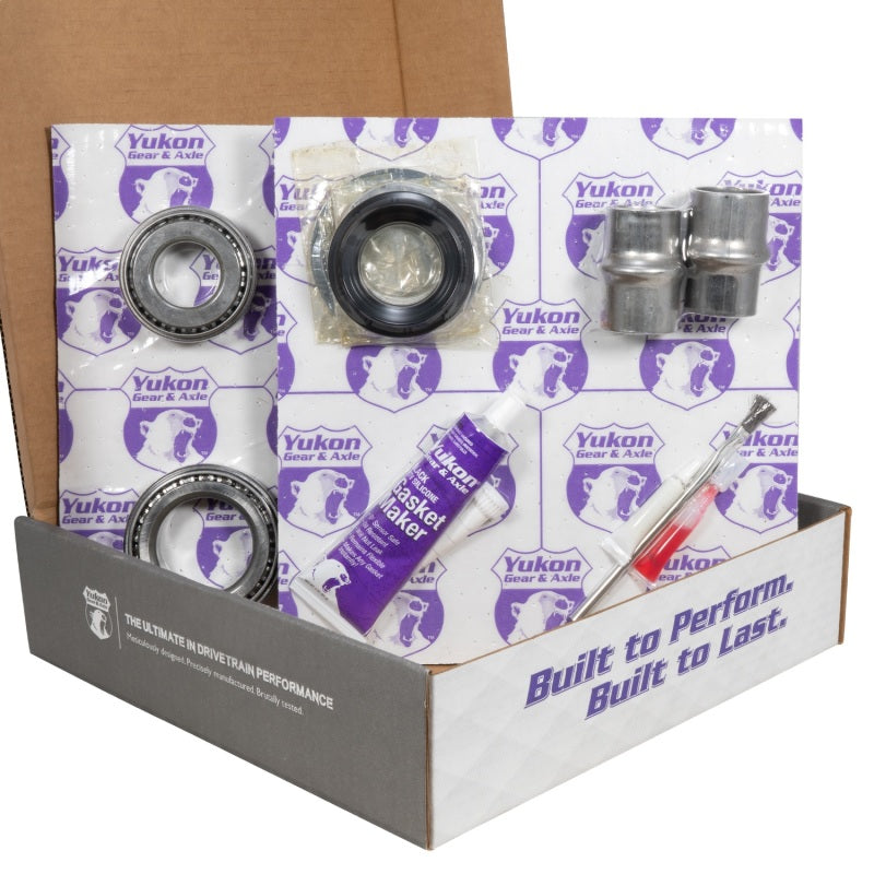 Yukon Gear & Axle YGKT001-456 Ring & Pinion Gear Kit Pkg F&R with Install Kits for Toyota 8.4/7.5R Diff 4.56 Ratio