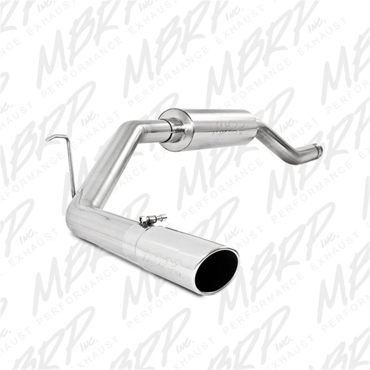 MBRP S5330AL Resonator-Back Exhaust System - 2000-2006 Toyota Tundra 4.7L V8 (Street) | Aluminized