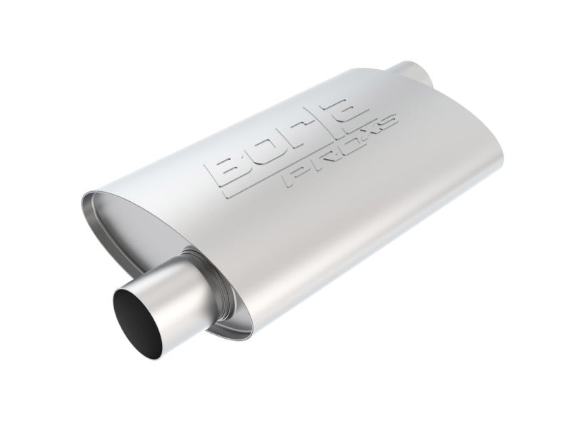 Borla 40352 Universal Pro-XS Muffler - Offset/Offset Oval 2.5in - #40352