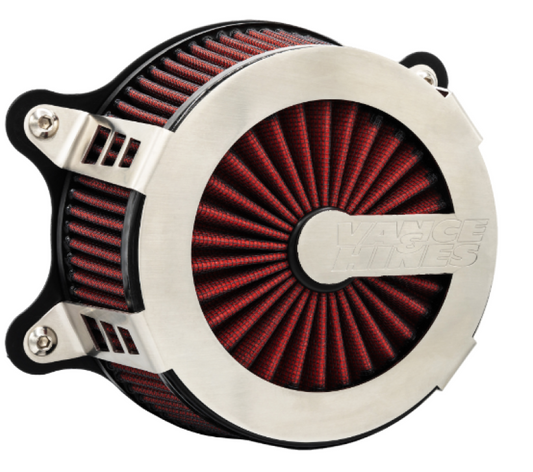 Vance & Hines 70366 Cage Fighter Intake Brushed for 2017-2025 Harley-Davidson Touring/Softail