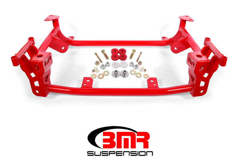 BMR 2015-2023 Ford Mustang GT Lightweight K-Member - Red
