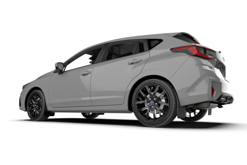 Rally Armor UR Mud Flaps - 2024-2026 Subaru Impreza - Black/Red Logo - #MF105-UR-BLK-RD