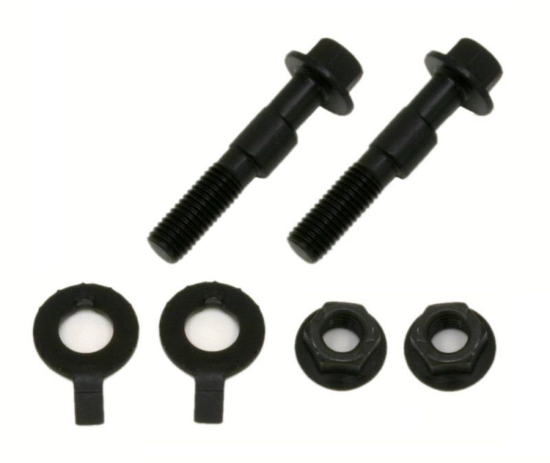BMR 2005-2014 S197 Mustang Front Camber Bolts (2 Degree Offset) - Black
