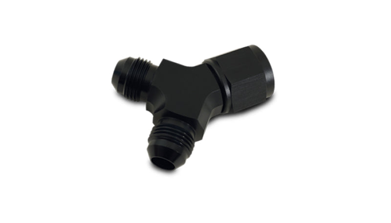Vibrant -12AN Female x Dual -10AN Male Y-Adapter Fitting - Aluminum