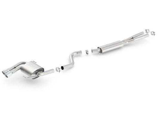 Borla 140505 08-12 BMW 328i Sdm E90 2.0L RWD Dual Left Rear Exit Touring Cat-Back Exhaust - #140505