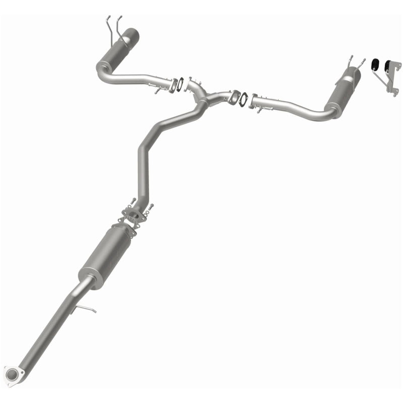 MagnaFlow 19313 16-18 Honda Civic L4 2.0L Street Series Cat-Back Exhaust w/ Polished Tips - #19313