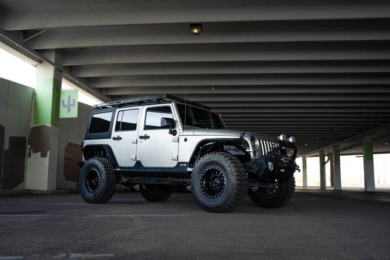 DV8 Offroad 07-18 Jeep Wrangler JK Full-Length Roof Rack - #RRJK-03