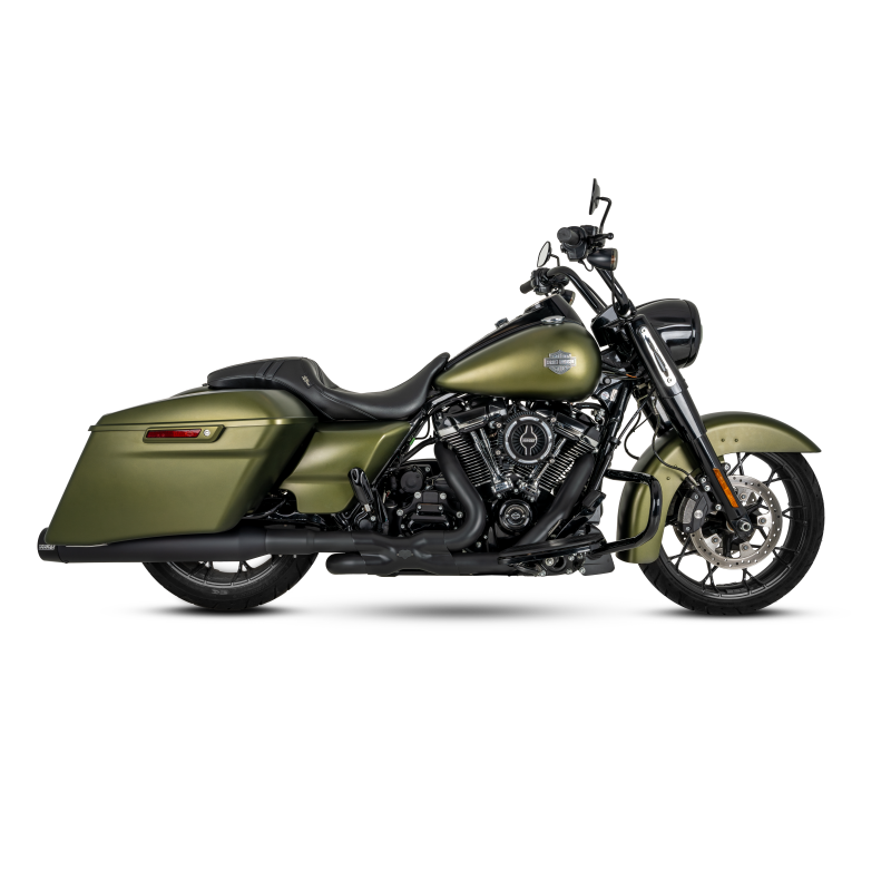 Vance & Hines 46792 Blackbird 450 Slip-Ons Black Contrast for 2017-2026 Harley-Davidson Touring