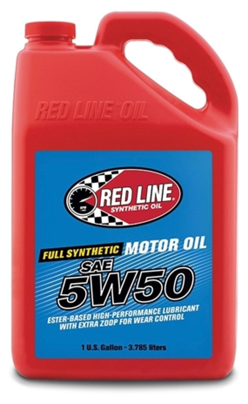 Red Line 11605 5W50 Motor Oil - Gallon (4 Pack)