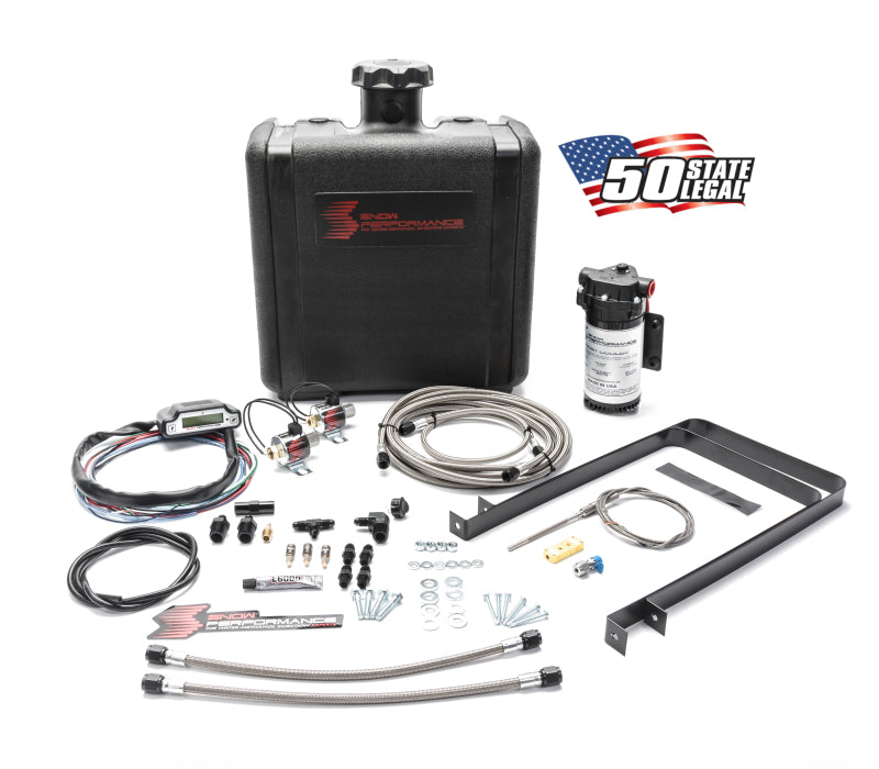Snow Performance SNO-50100-BRD Stg 3 BC Water Inj Kit TD Univ SS Brd Line 4AN