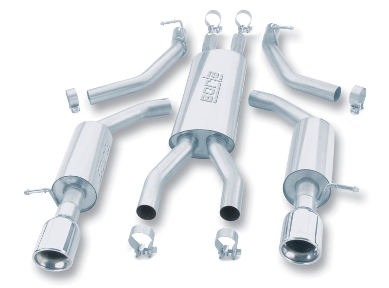 Borla 140081 03 Thunderbird 3.9L V8 AT RWD 2 DR Catback Exhaust - #140081