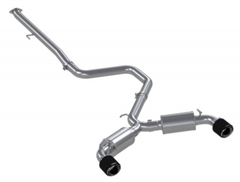 MBRP Veloster N 2.0L Turbo 3in Cat Back - T304 - Carbon Fiber Tip
