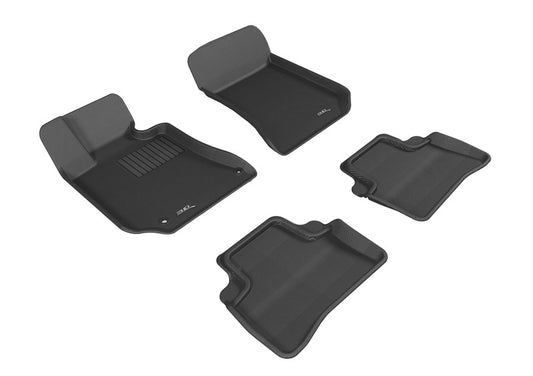 3D MAXpider Kagu Front & Rear Floor Mats for 2010-2012 Mercedes-Benz GLK 350
