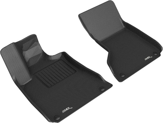3D MAXpider Kagu Front Floor Mats for 2013-2018 Maserati Ghibli