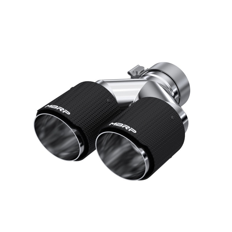 MBRP T5182CF Passenger Side, Dual Wall, Carbon Fiber