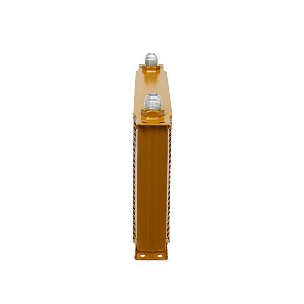 Mishimoto Universal 25-Row Oil Cooler - Gold - #MMOC-25G
