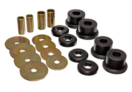 Energy Suspension for 1990-1994 Eclipse FWD Black Sub-Frame Bushing Set 5.4103G