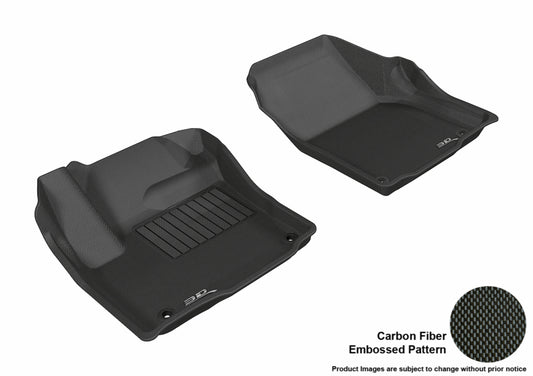 3D MAXpider Kagu Front Floor Mats for 2012-2020 Land Rover Range Rover Evoque