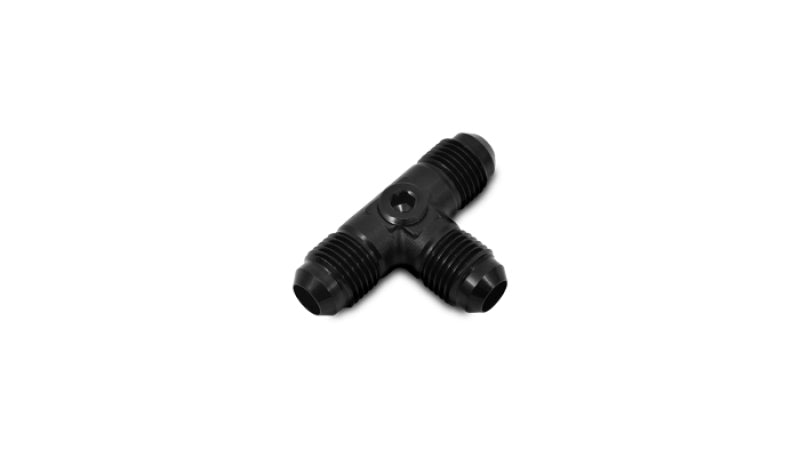 Vibrant -8AN to -8AN Male Tee Adapter Fitting with 1/8in NPT Port
