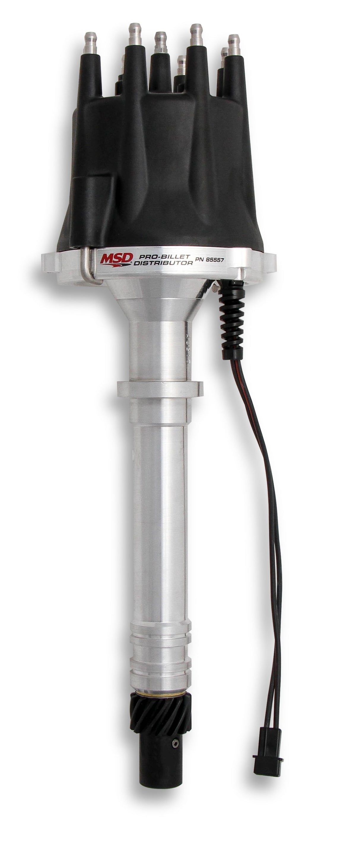 MSD 85557 for Chevy V8 Pro-Billet Distributor w/Black Cap