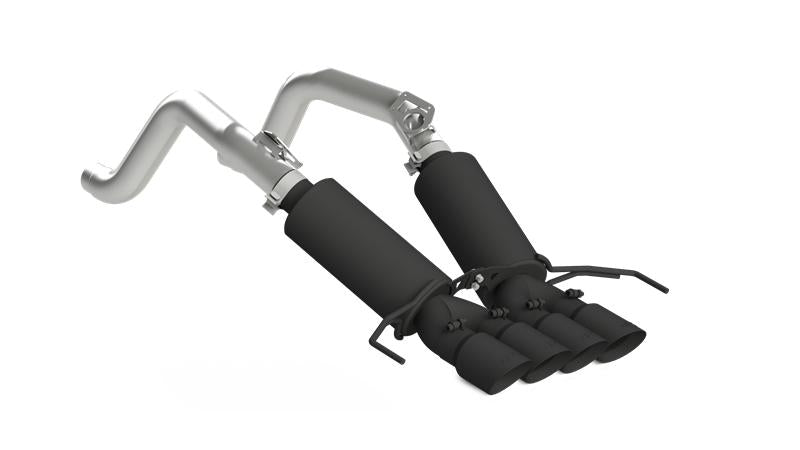 MBRP S7030BLK Cat-Back Exhaust System - 2014-2019 Chevrolet Corvette | Black Coated