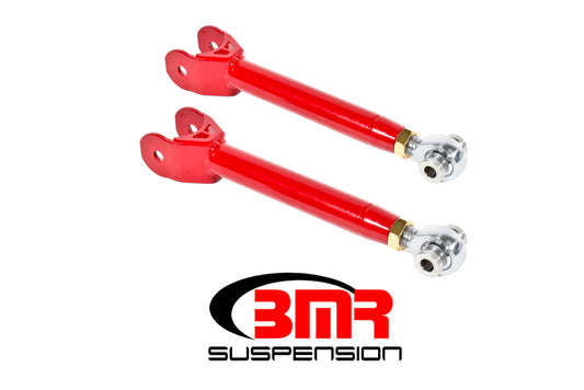 BMR 16-24 6th Gen Camaro Upper Trailing Arms w/ Single Adj. Rod Ends - Red