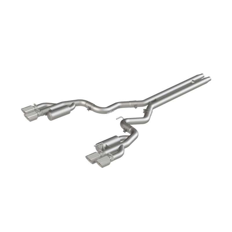 MBRP 18-19 Ford Mustang GT 5.0 3in Cat Back Race Version - T304