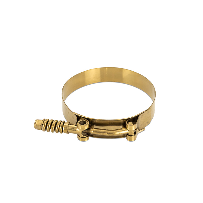 Mishimoto 3.75 Inch Stainless Steel Constant Tension T-Bolt Clamp - Gold - #MMCLAMP-375TGD