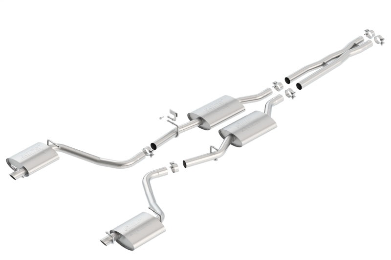 Borla 140686 15-16 Dodge Charger 3.6L V6 ATAK Cat Back Exhaust (Uses Factory Valence) - #140686