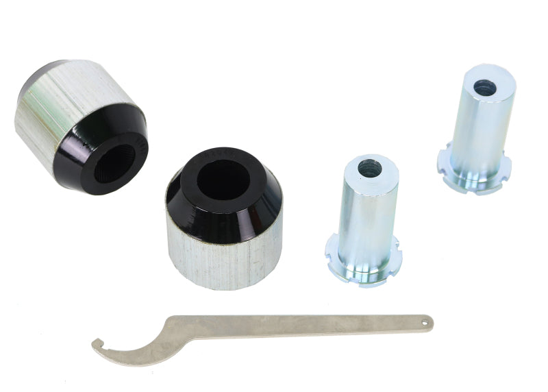 Whiteline KCA500 Front Control Arm Lower Bushing Kit Double Offset for 2018-2023 Kia Stinger