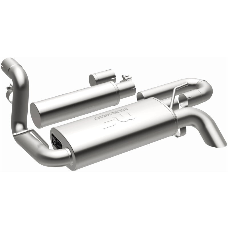 MagnaFlow 19620 18-23 Jeep Wrangler JL 2.0L/3.6L Overland Series Axle-Back Exhaust - #19620