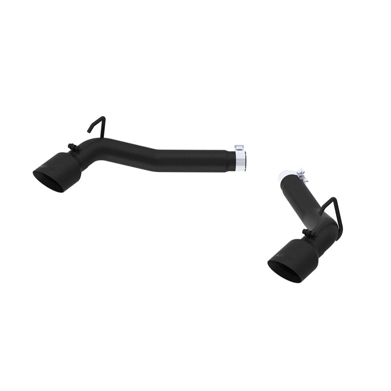 MBRP Chevy Camaro V6 3.6L 3in Black Coated Axle Back Muffler Delete