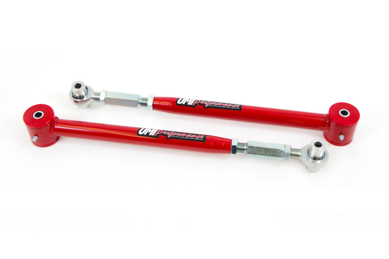 UMI Performance 2013CM-R on Car Adjustable Lower Control Arms Red