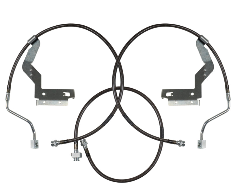 Carli Suspension CS-FORDBBL-05 Stainless Steel Extended Brake Lines for 2005-2007 Ford F-250 / F-350 Super Duty 4x4