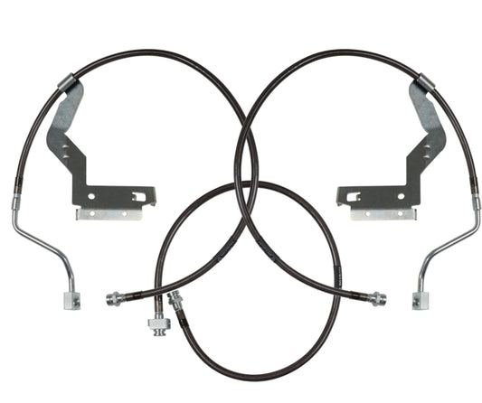 Carli Suspension CS-FORDBBL-05 Stainless Steel Extended Brake Lines for 2005-2007 Ford F-250 / F-350 Super Duty 4x4