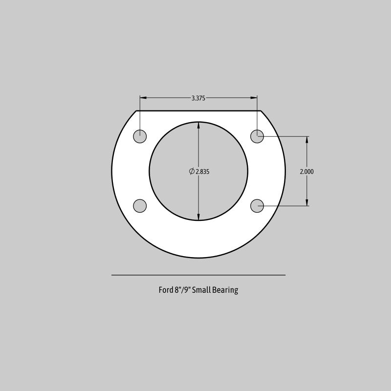 Baer Brakes 67-73 Ford Mustang 12in SS4 Rear SDZ Brake Kit - Red