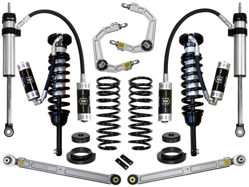 Icon 03-09 GX470 0-3.5in STAGE 3 SUSPENSION SYSTEM W TUBULAR UCA