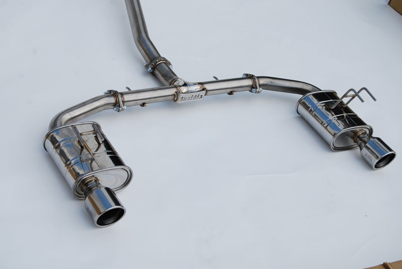 Invidia HS22HS4QD1RSL 22-Up Honda Civic Si Integra Base Dual Q300 S.S.Tips Cat-back Exhaust