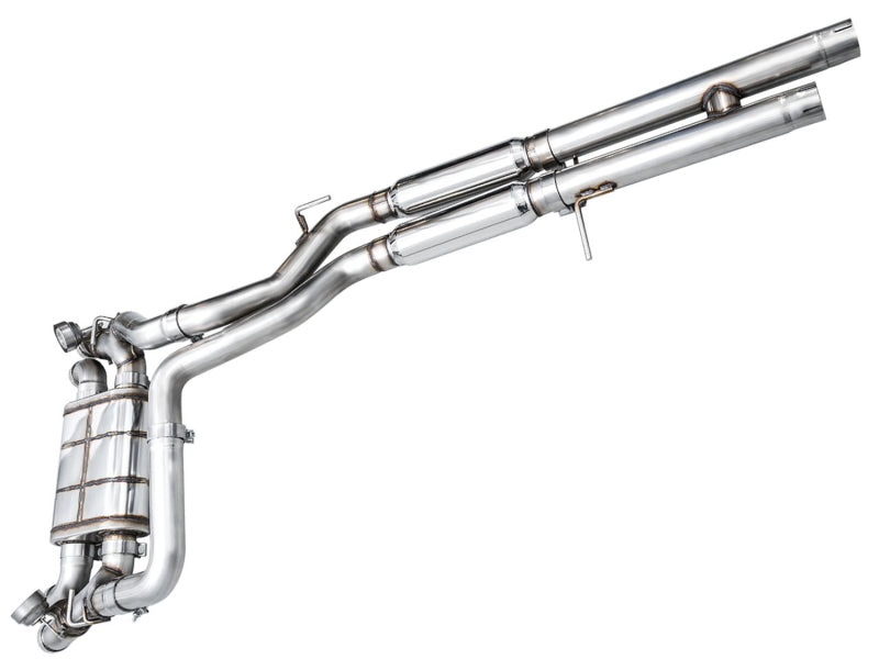 AWE Tuning 21+ Wrangler 392 Switchpath Cat-Back Exhaust- Quad BashGuards